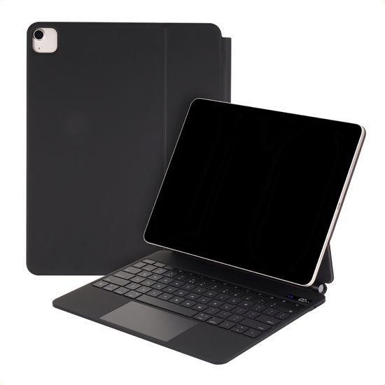 Accezz Premium Tablet Toetsenbord Hoes - Geschikt voor iPad Pro 13 (2025) M5 / Pro 13 (2024) M4 - QWERTY Magnetic Bluetooth Keyboard