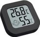 Go Go Gadget - Hygrometer - Weerstation - Luchtvochtigheidsmeter - Thermometer - Zwart - 1 stuk