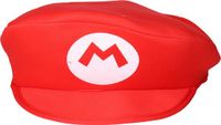 Witbaard Mario Pet Loodgieter Heren Rood One Size