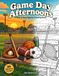 Après-midi de match : un livre de coloriage sportif audacieux et facile pour adultes et seniors avec des scènes de hockey, de baseball, de golf, de pêche et de jour de match