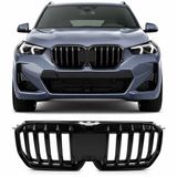 BinaParts Grill Geschikt voor BMW X1 U11 2022-2026 – Glans Zwart – Enkele Spijlen