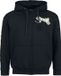 Ghost Rats Heren Vest met capuchon - zwart - XL