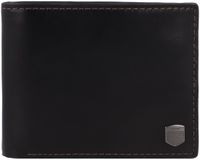FOSSIL Hayes Coin Pocket Bifold Wallet Black Zwart