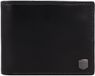 FOSSIL Hayes Coin Pocket Bifold Wallet Black Zwart
