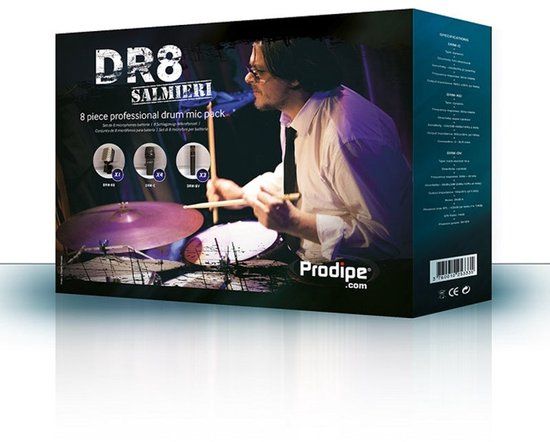 Prodipe DR8 drum microfoon set