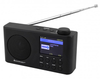 Soundmaster IR6500SW Portable Internet Radio - DAB/FM, Bluetooth, Wi-Fi, USB-C, Black