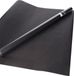 Bellatio Decorations Inpakpapier - 3x rol - zwart - effen kleur - 200 x 70 cm
