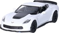 Welly Chevrolet Corvette Jouets - Blanc - Métal - 11 cm