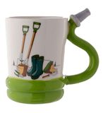 Puckator Mok met handvat voor tuinslang.