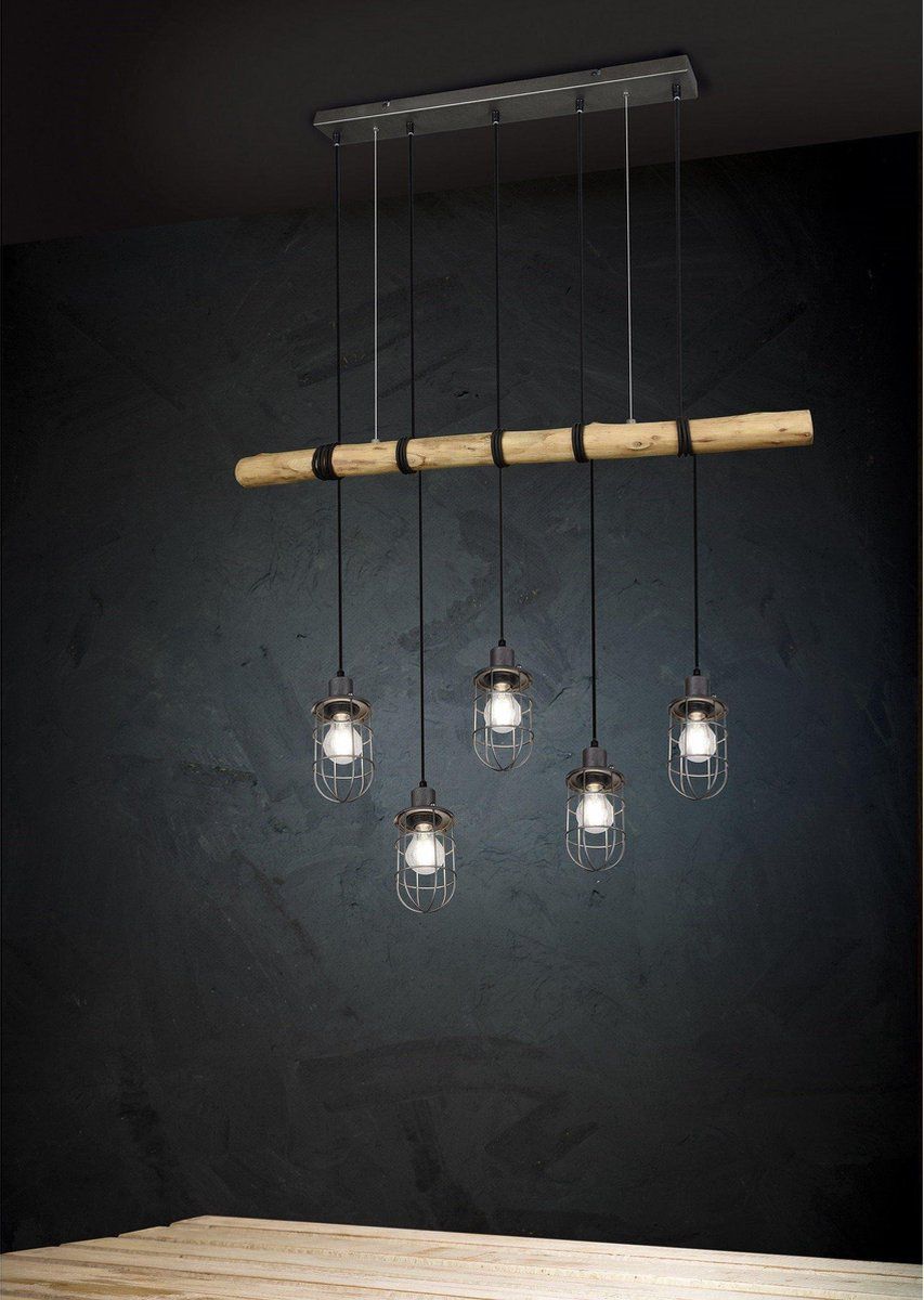 TRIO LEUCHTEN Hanglamp Forester - Nikkel - EAN: 4017807451221