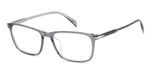 GAFAS DAVID BECKHAM Herenbril, kristalgrijs, 54, Grijs kristal