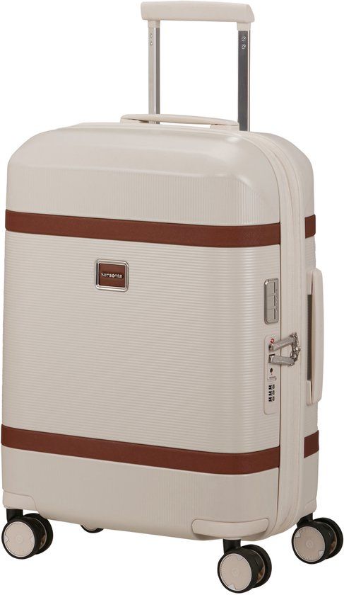 Samsonite Image Spinner 55/20 Uitbreidbaar Koffer - Ivory