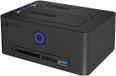 ICY BOX IB-1233CL-CR, HDD, SSD, SATA, 2.5,3.5", USB 3.2 Gen 1 (3.1 Gen 1) Type-A, Zwart