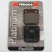 Ferodo Fdb250p Platinum Road Semi-gesinterde Remblokken Transparant