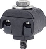 HellermannTyton 435-01558 Tap Connector 1516-ST-BK Aftakklem Flexibel: - Massief: 1.5-16 mm² 1 stuk(s) Zwart