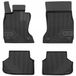 Frogum No.77 Rubberen Automatten Set – Geschikt voor BMW 5 Serie F07 GT (Gran Turismo) 2009-2017 – 4-delig – TPE Premium Kwaliteit – Hoge Rand 4 cm – Geurloos – Zwart
