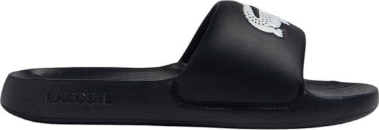 Lacoste Serve Slide 1.0 Heren Zwart Wit