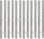 vidaXL Grondankers - 6 stuks - 7x6x60 cm - Gegalvaniseerd staal - Zilverkleurig