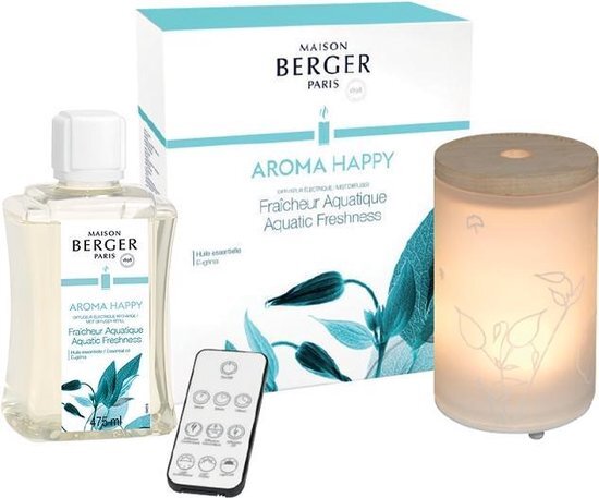 Lampe Berger Aroma Happy Mist geurdiffuser met navulling 475 ml