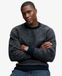 Superdry Herren Birdseye Strickpullover mit Lockerer Passform Blau - Größe: XXL