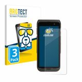 BROTECT Screenprotector 3 Stuks voor Honeywell CT47 Beschermglas Transparant
