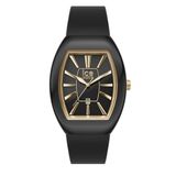 Ice-Watch ICE boliday Dome Black gold - Zwart dameshorloge met siliconen band - 024031 (Small)