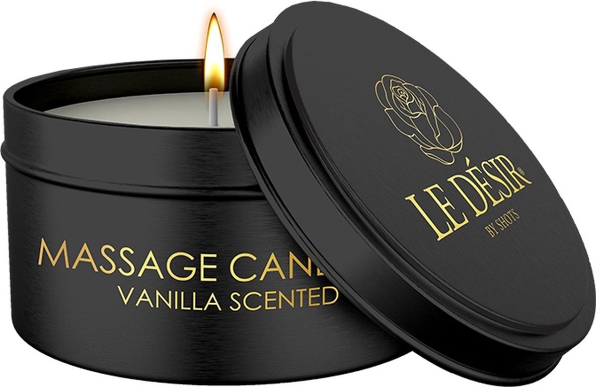 Shots Massage Candle - Vanilla Scented