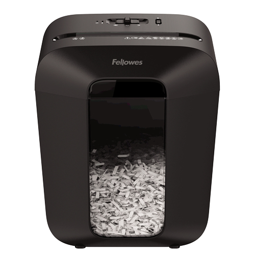Fellowes Powershred LX50 - Cross-Cut Papierversnipperaar - P4 - 9 vel - 17L - Zwart