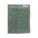 Serviette de toilette, coton recyclé, gris-vert, 50 x 100 cm