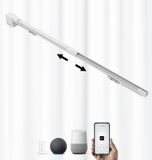 Rail de rideau motorisé, extensible, de 1,5 à 2,6 mètres, compatible WiFi