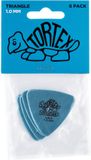 Dunlop Tortex Triangle plektrums 1,00 6er Set blauw