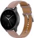 By Qubix - Luxe leren bandje - Oudroze - Geschikt voor Xiaomi Mi Watch / Xiaomi Watch 2 / Xiaomi Watch S1 / S2 / S3 / S4 (47mm)