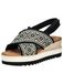 TOMS Sandale beige / noir