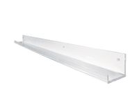 SIGEL GA110 smal galeriebord/plank/plank plank plank 100 cm, acryl glashelder