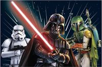 Procos Vegaoo Star Wars Galaxy tafelkleed 120 x 180 cm