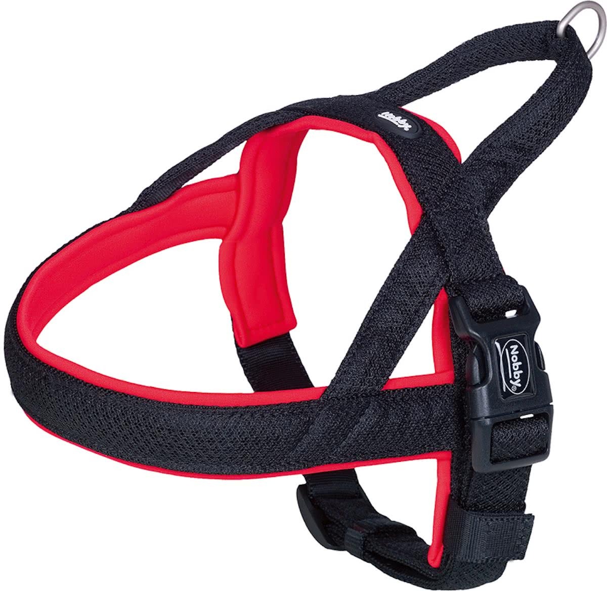 Nobby Norwegian Tuig - Hond - Mesh Preno - L/XL - Rood - 54 cm x 68-85 cm