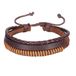 LGT JWLS LGT Jewels Leren armband Heren Verstelbaar Touw Bruin