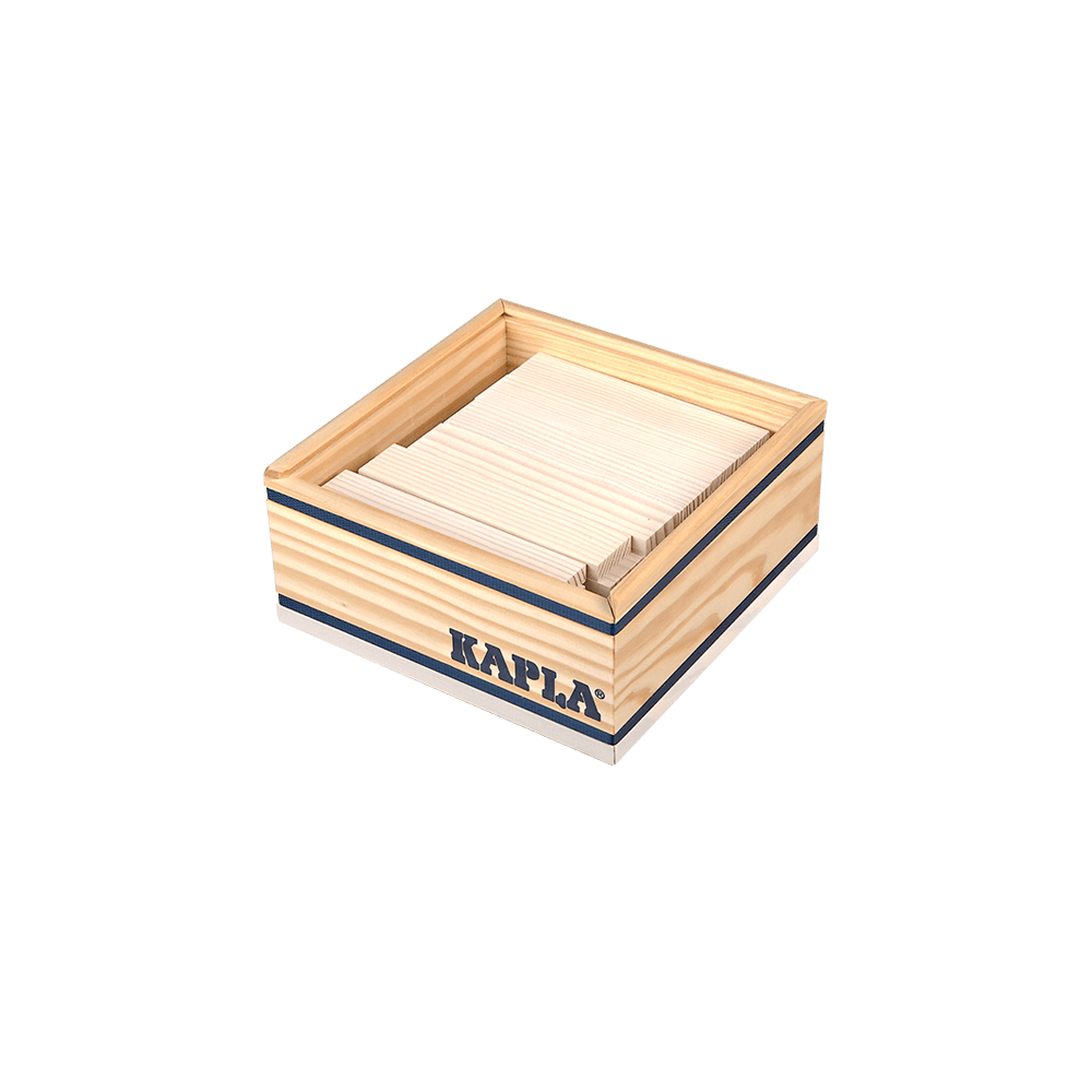 Kapla C40BL - Bouwspeelgoed - Wit - Hout - Unisex - Vanaf 3 jaar