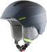 Alpina GRAND JR Skihelm - charcoal-neon yellow matt - 51-54 cm - Unisex - Kinderen