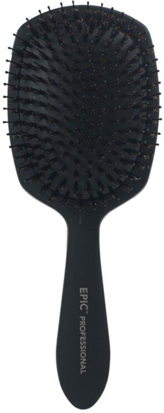 WetBrush Pro Epic Deluxe Shine Enhancer - Grote Zwarte Paddle Haarborstel