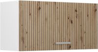 Vicco Hangkast R-Line, Artisanaal eiken/Wit, 80 cm Plat