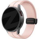 Bandz Bracelet silicone avec D-Buckle Samsung Galaxy Watch 4 Classic 42mm (rose)