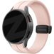 Bandz Bracelet silicone avec D-Buckle Samsung Galaxy Watch 4 Classic 42mm (rose)