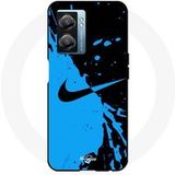 Nike Hoesje Oppo A77 5G Maniacase Zwart/Blauw