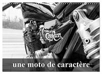Une Calvendo Une moto de caractère (Calendrier mural 2027 DIN A3 vertical), CALVENDO calendrier mensuel