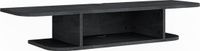 Vicco Lorio meuble TV – 105 x 18.2 cm avec compartiments ouverts Béton noir