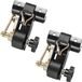 Vevor Ladderframe Spanbanden, 47,5–50,8 Mm, Zwarte Ronde Buis Montage, 38 Mm X 2,25 M, Ratelbanden Met Dubbele J-Haken, 226,8 Kg Draagvermogen, Met Gespsluiting (Set Van 2)