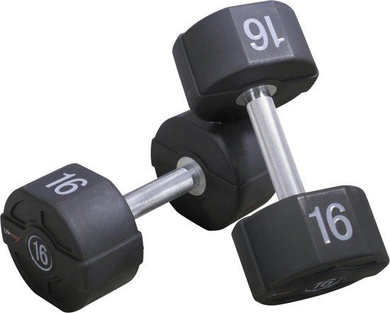 LIFEMAXX PU DUMBBELL 3KG - (1PC) - Zwart