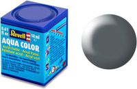 Revell Hobbyverf Acrylverf - Aqua #378 Dark Grey - Satin - Acryl - Verf potje - 18 ml
