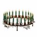 LOBERON Couronne de bougies Margarit brun antique